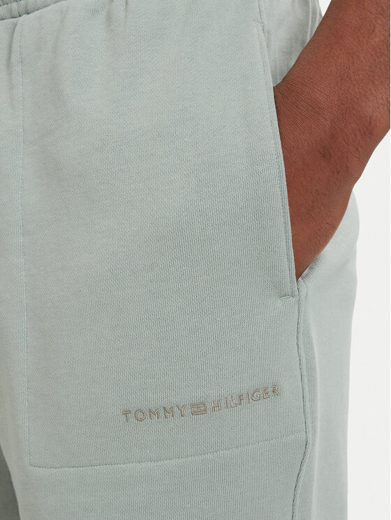 Tommy Hilfiger Tommy Hilfiger Pantaloncini sportivi Essential UM0UM03914 Verde chiaro Regular Fit