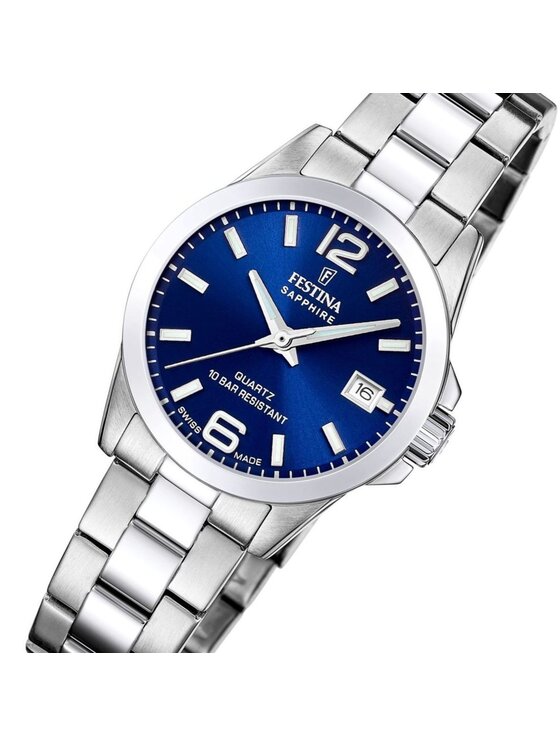 Festina Festina Zegarek 20049 Srebrny