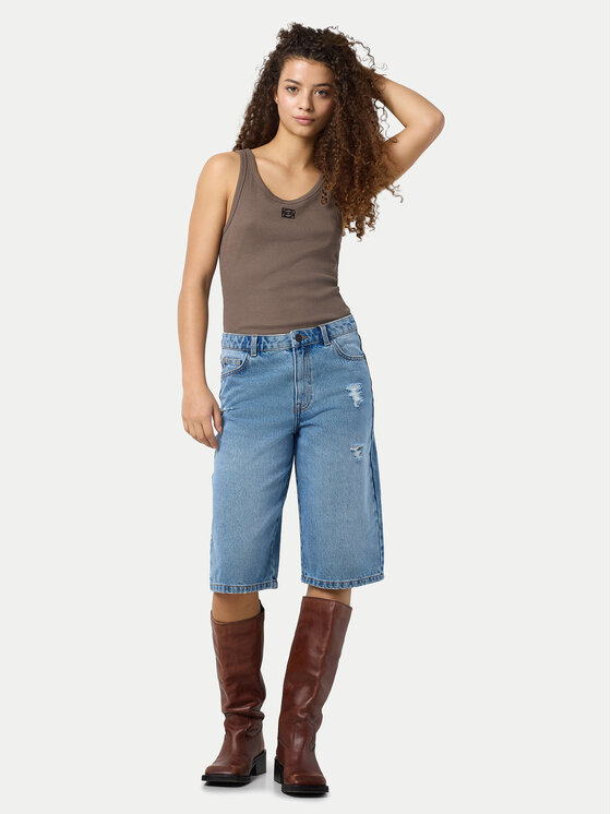 Noisy May Noisy May Jeans kratke hlače Welsie 27034305 Modra Regular Fit