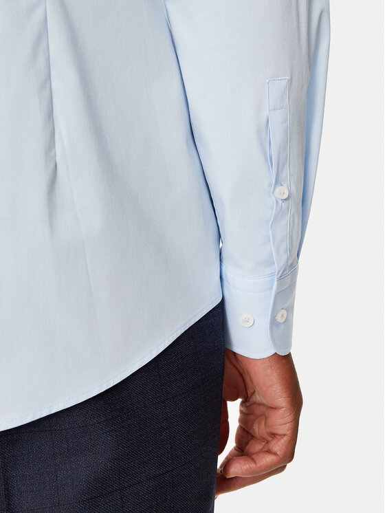 BOSS Boss Camicia 50527198 Celeste Slim Fit