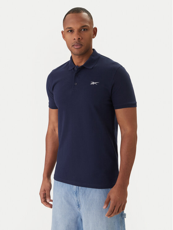 Reebok Męskie Reebok Polo, rozmiar XL Grantowe, Breen RK25562CCM