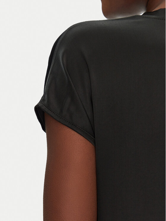 ViCOLO ViCOLO Majica TD0009 Crna Relaxed Fit