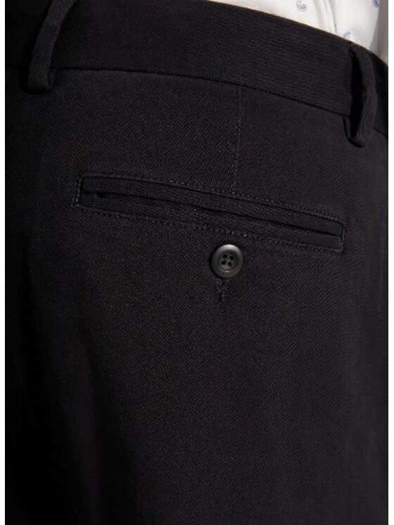 Pako Lorente Pako Lorente Spodnie materiałowe P25WB-WX-001 Granatowy Classic Fit