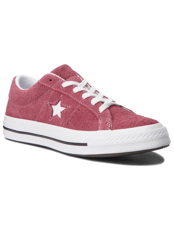 Converse Converse Sneakers aus Stoff One Star Ox 158370C Dunkelrot