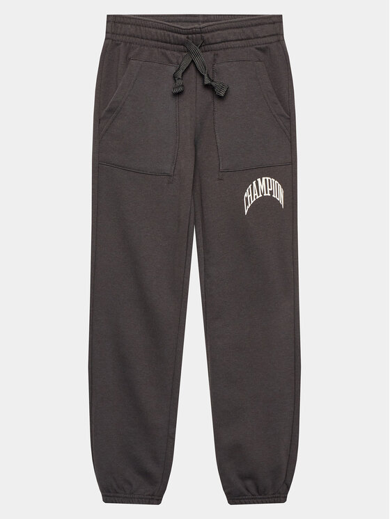 Champion Champion Долнище анцуг 306360 Черен Regular Fit