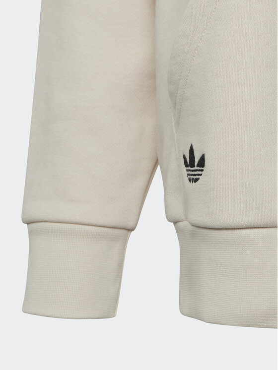 Felpa Adicolor Hoodie IC6148 Beige Loose Fit