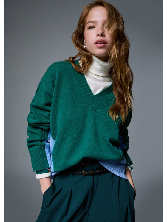 Liu Jo Liu Jo Maglione WF6089MS009L9200 Verde Regular Fit
