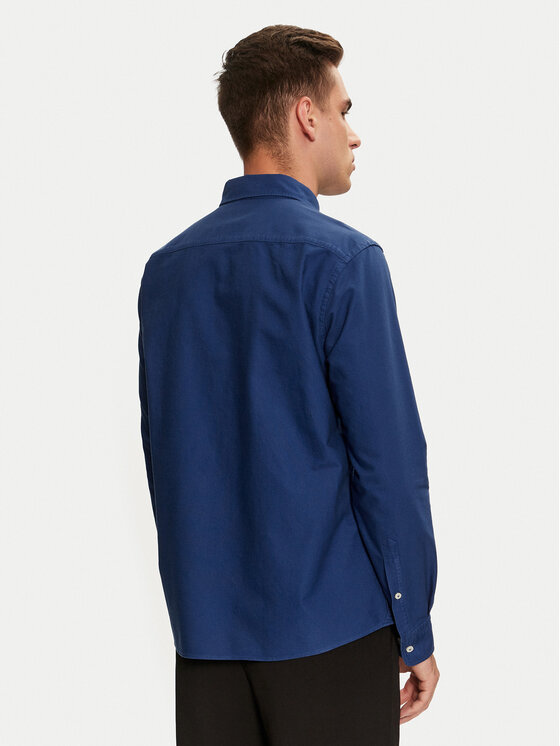 BOSS Boss Srajca H-Roan 50521996 Modra Slim Fit