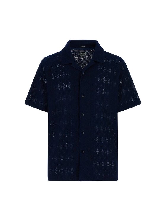 Guess Guess Sweter 181260 Niebieski Classic Fit