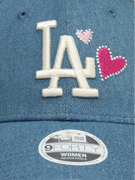 New Era New Era Šilterica Los Angeles Dodgers Denim Icon 9Forty 60595350 Plava