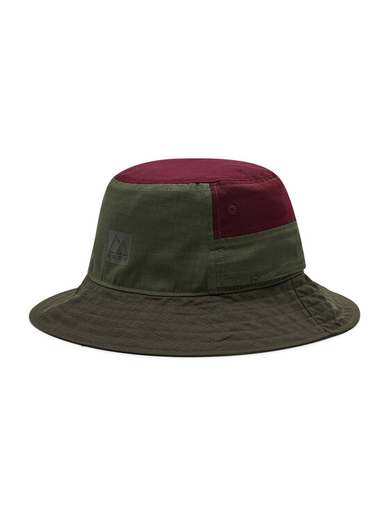 Buff Platmale Sun Bucket Hat 125445.854.20.00 Zaļš