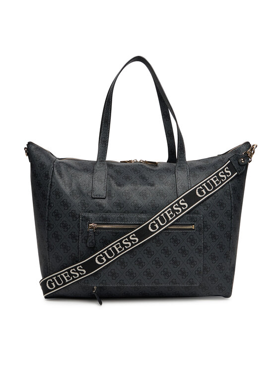 Guess Guess Geantă de weekend Latona Travel TWLB92 11017 Negru