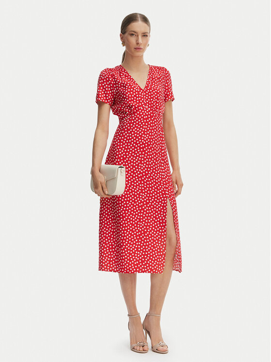 Morgan Morgan Повсякденна сукня 261-ROIS Червоний Regular Fit