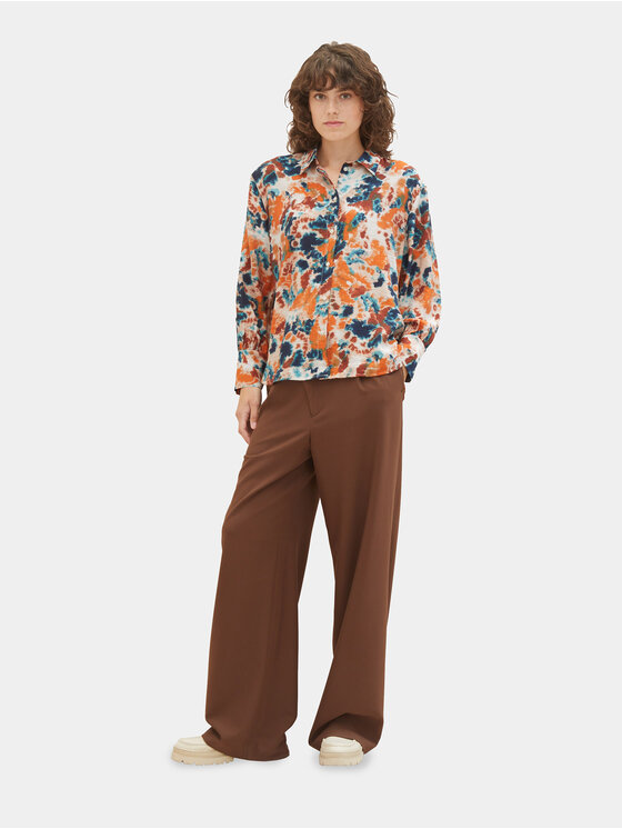 Tom Tailor Tom Tailor Риза 1037889 Цветен Regular Fit