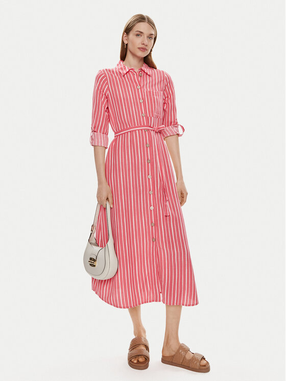 Vero Moda Vero Moda Φόρεμα πουκάμισο Ilisa 10306597 Ροζ Regular Fit