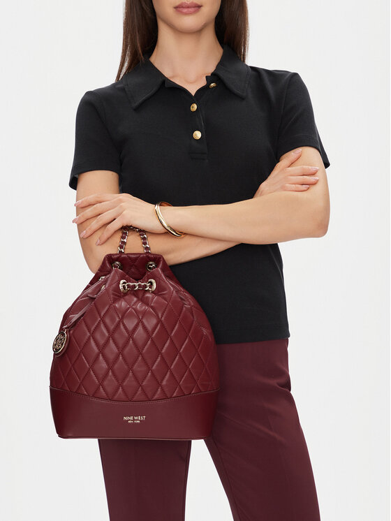Nine West Nine West Ruksak CEO-KANSAS-JH5824-NW Tamnocrvena