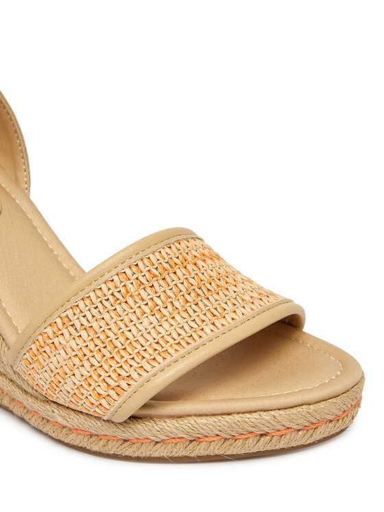 Tommy Hilfiger Tommy Hilfiger Espadrile High Wedge Espad FW0FW09471 Svetlo bež