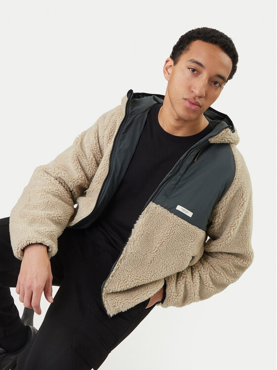 Element Element Giacca di transizione Wolfe Sherpa ELYJK00225 Beige Regular Fit