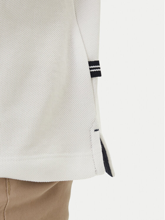 Nautica Nautica Polokošeľa Cabin NCCR0110 Biela Classic Fit