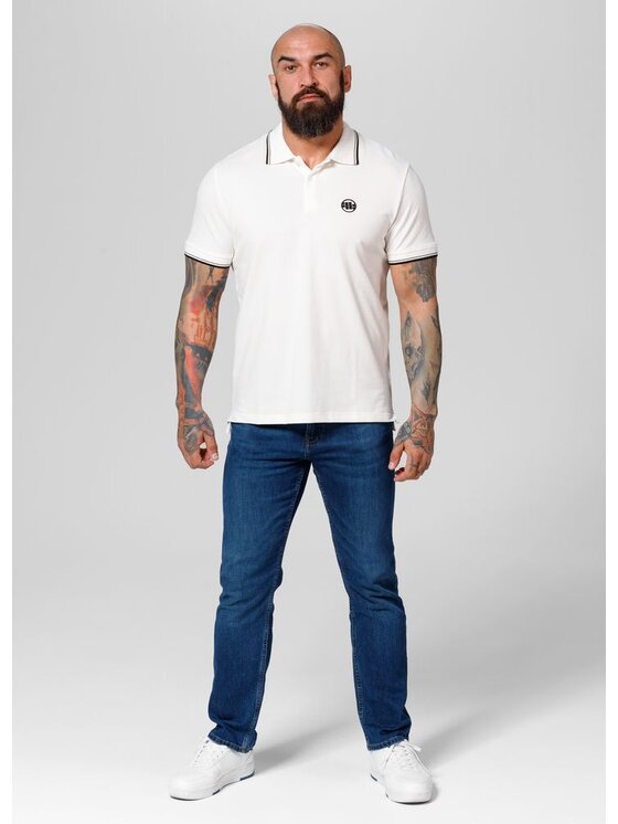 PITBULL PITBULL T-Shirt Koszulka Biały Regular Fit