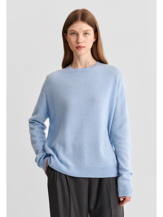 TATUUM TATUUM Sweter NORA Niebieski Classic Fit