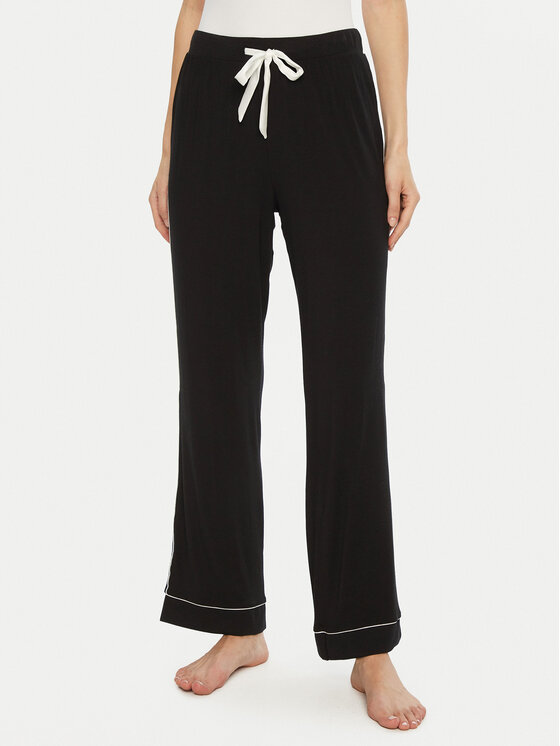 Hunkemöller Hunkemöller Pantalone del pigiama Essential 201759 Nero Regular Fit