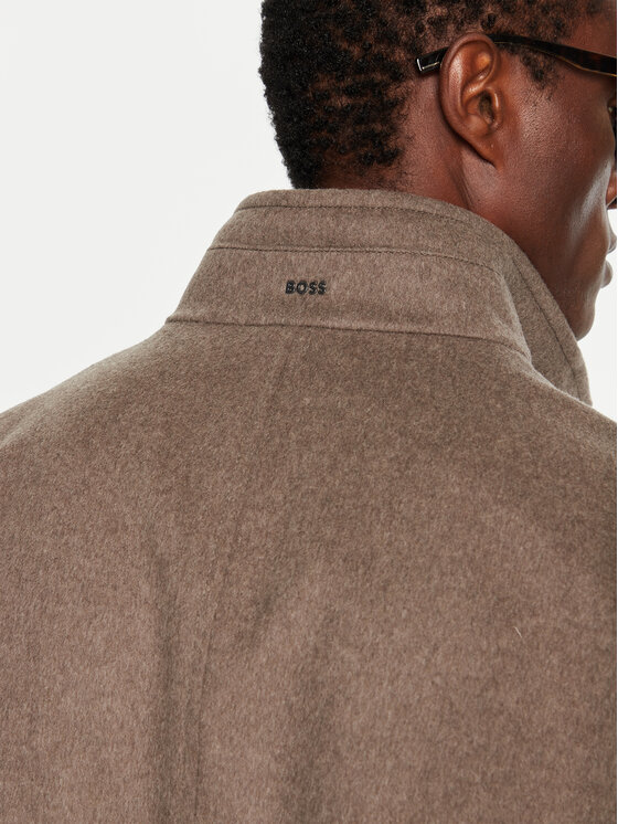 BOSS Boss Vuneni kaput H-Hyde 50525764 Bež Slim Fit
