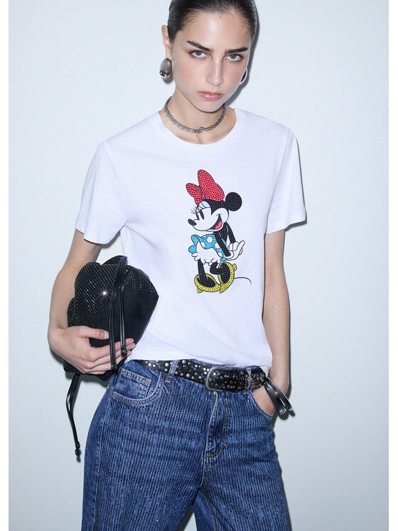 Liu Jo Liu Jo T-shirt WF6441JS904L9550 Bianco Regular Fit