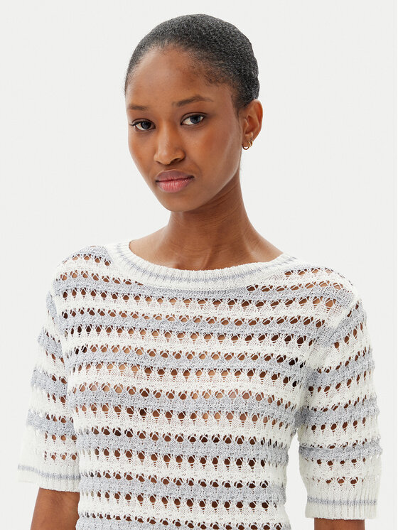 Artigli Artigli Pulover ACMA001895 260 Alb Regular Fit