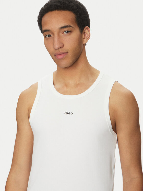 HUGO HUGO Tank top Dapota 50542089 Biały Slim Fit