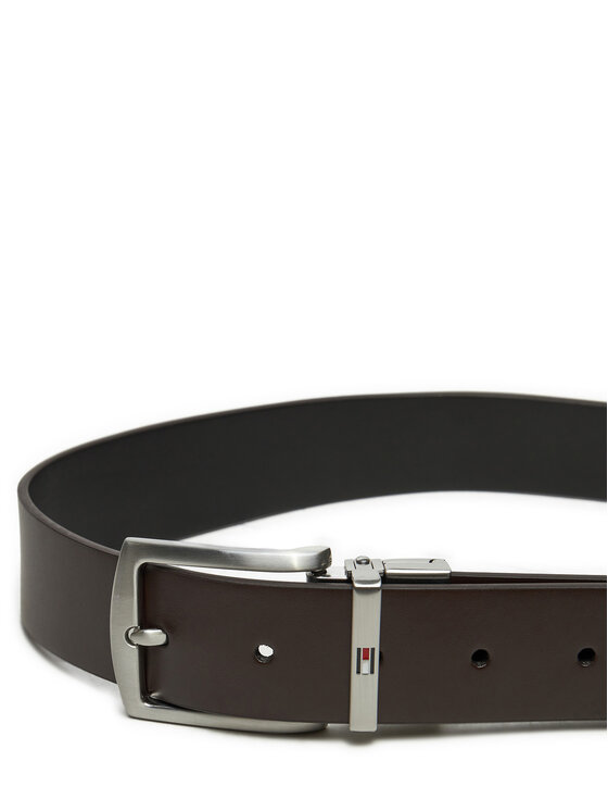 Tommy Hilfiger Tommy Hilfiger Ζώνη Ανδρική Denton 3.5 Rev AM0AM13012 Μαύρο