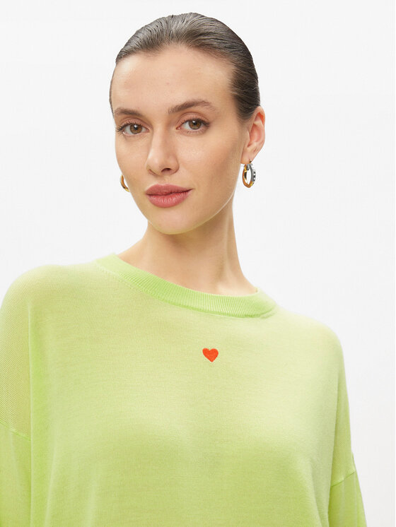 MAX&Co. MAX&Co. Pulover Derrik Zelena Relaxed Fit