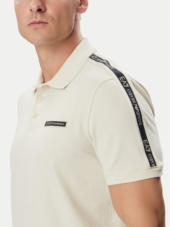 EA7 Emporio Armani EA7 Emporio Armani Polokošeľa 7M002190 AF10373 U1079 Krémová Regular Fit