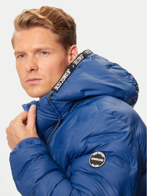 INDICODE INDICODE Žieminė striukė Bolonzo 15-866 Tamsiai mėlyna Regular Fit