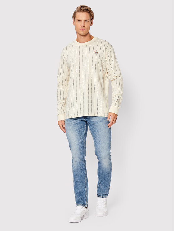 Longsleeve Tarent Aop Pinstripe FAM0026 Beige