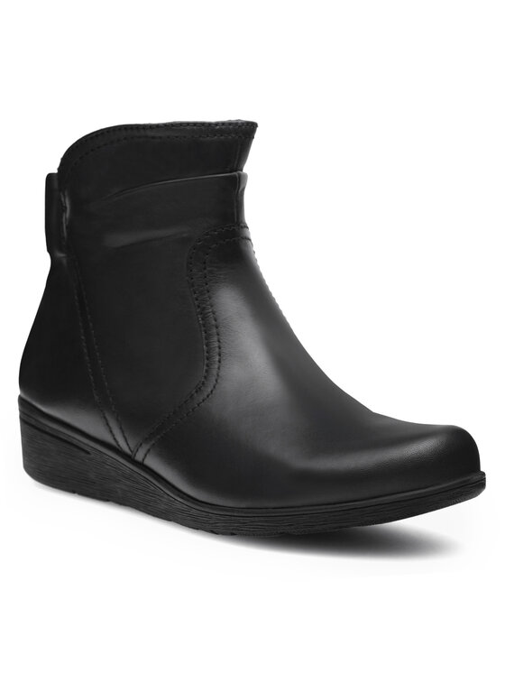 Go Soft Go Soft Stiefeletten WI16-JANE ZULA-02 Schwarz