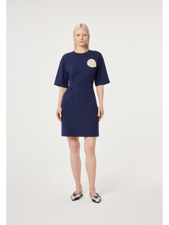 Fabienne Chapot Fabienne Chapot Sukienka codzienna 6073-1770-175 Niebieski jasny Slim Fit
