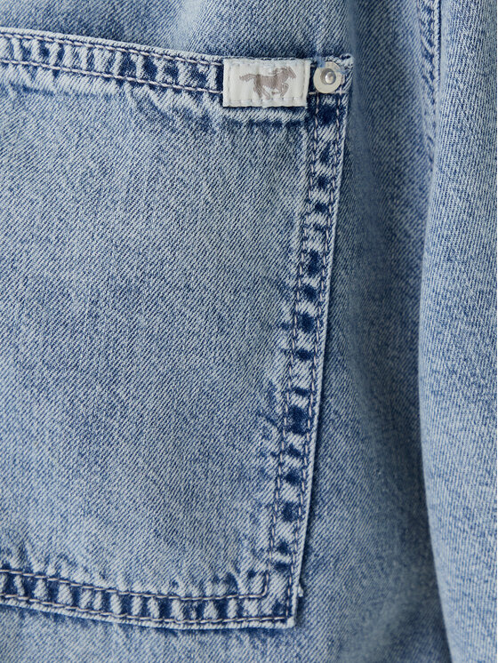 Mustang Mustang Jeanshemd Ella 1016568 Blau Oversize