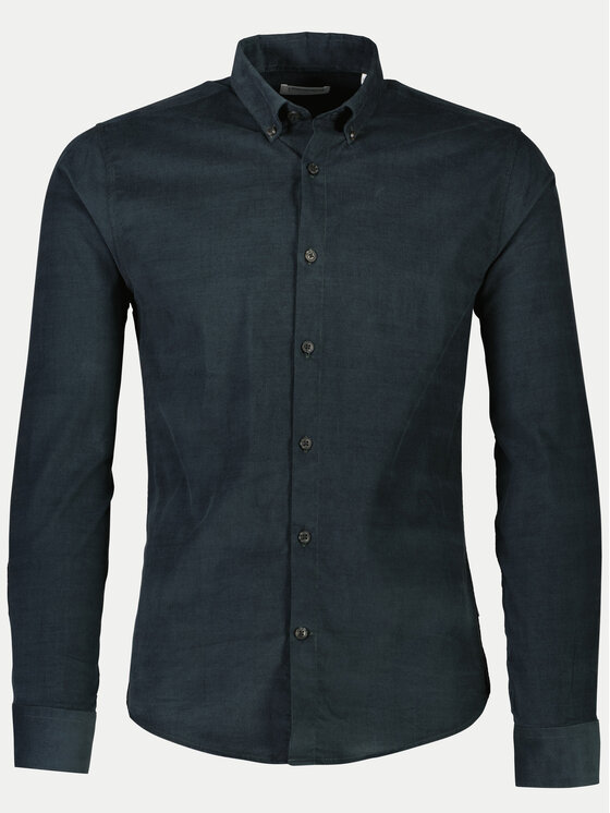 Lindbergh Lindbergh Cămașă 30-203248A Verde Relaxed Fit