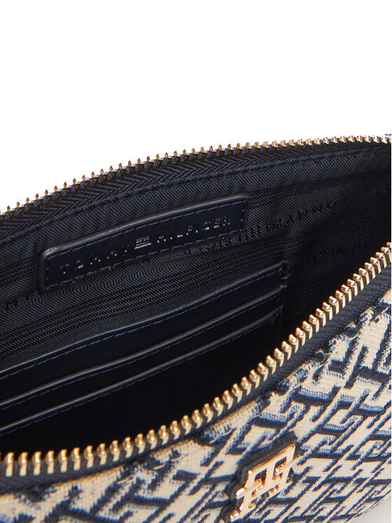 Tommy Hilfiger Tommy Hilfiger Torbica Th Jacquard Shoulder Pouch AW0AW17828 Tamnoplava