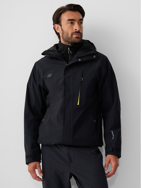 4F 4F Kurtka outdoor 4FRAW26TTJAM1354-20S Czarny Regular Fit