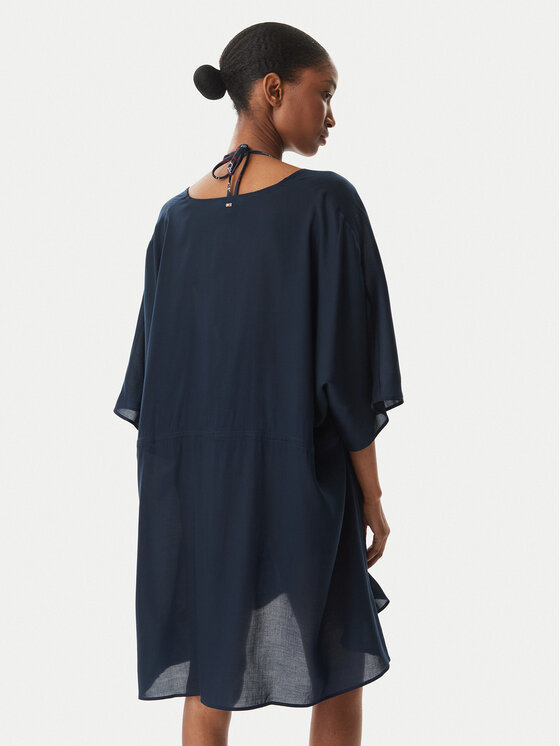 Tommy Hilfiger Tommy Hilfiger Pareo UW0UW06583 Tumši zils