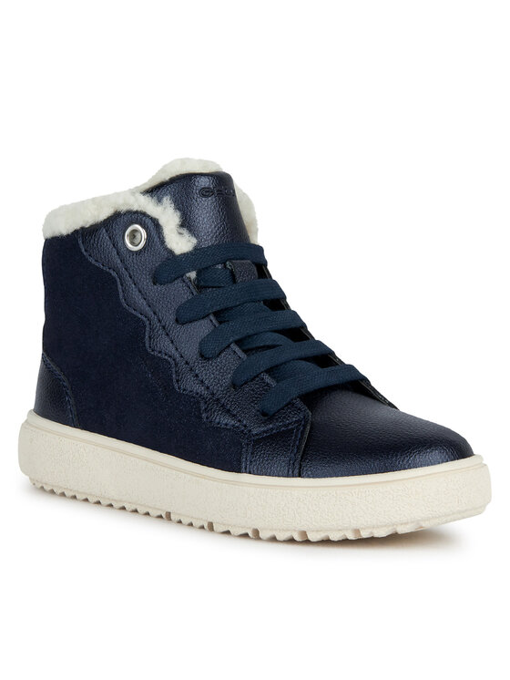Geox Geox Sneakersy J Theleven Girl B Ab J36HTB 077BC C4021 M Granatowy