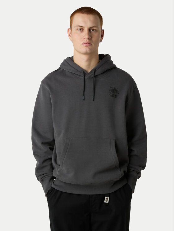 The North Face The North Face Bluză Powder Days NF0A8E4G Gri Relaxed Fit