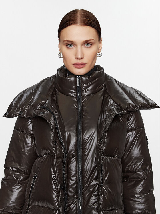 MICHAEL Michael Kors MICHAEL Michael Kors Pehelykabát 77C6136M42 Barna Regular Fit