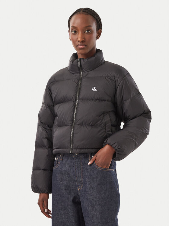 Calvin Klein Jeans Calvin Klein Jeans Žieminė striukė Essential LV047H503G Juoda Regular Fit