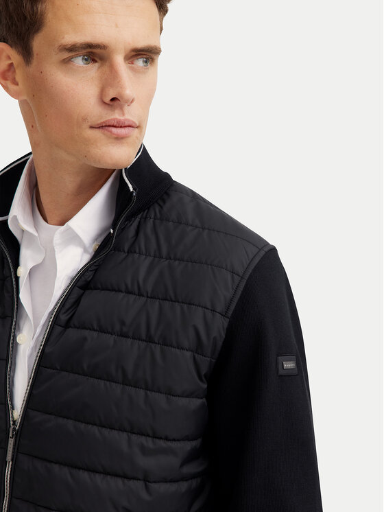 Bugatti Bugatti Prijelazna jakna 8750-95121 Crna Regular Fit