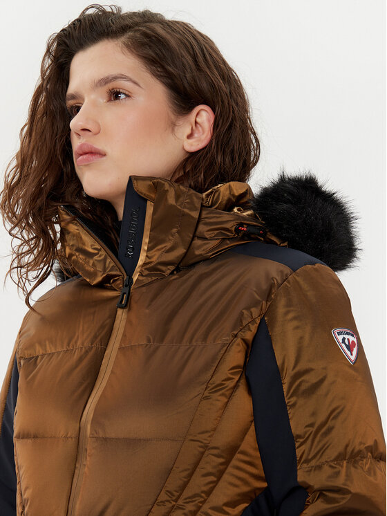 Rossignol Rossignol Μπουφάν για σκι Direttsima RLNWJ01 Καφέ Regular Fit