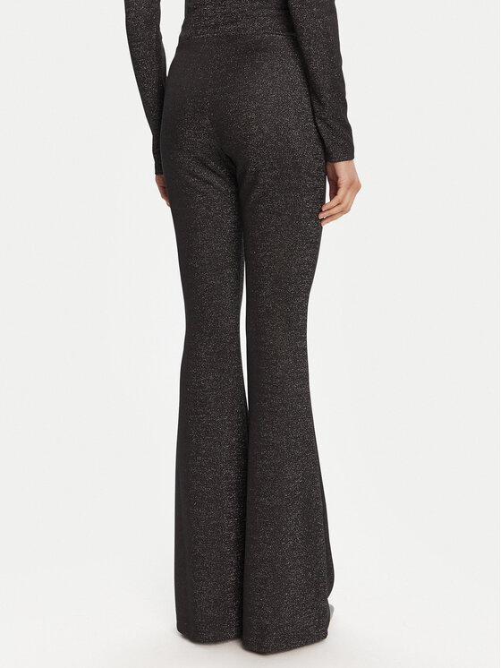 Just Cavalli Just Cavalli Hlače 79PAC101 J0251 Crna Flare Fit