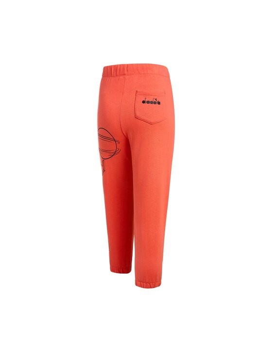 Diadora Diadora Spodnie dresowe JU.JOGGER PANT WB Czerwony Regular Fit